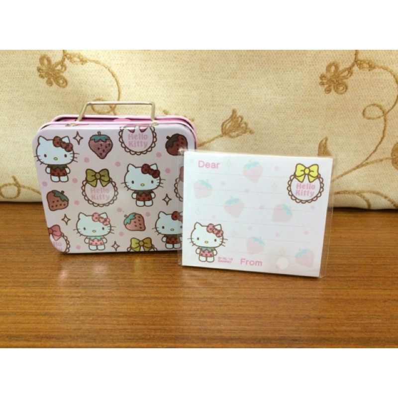 《全新》三麗鷗Hello Kitty凱蒂貓小鐵盒