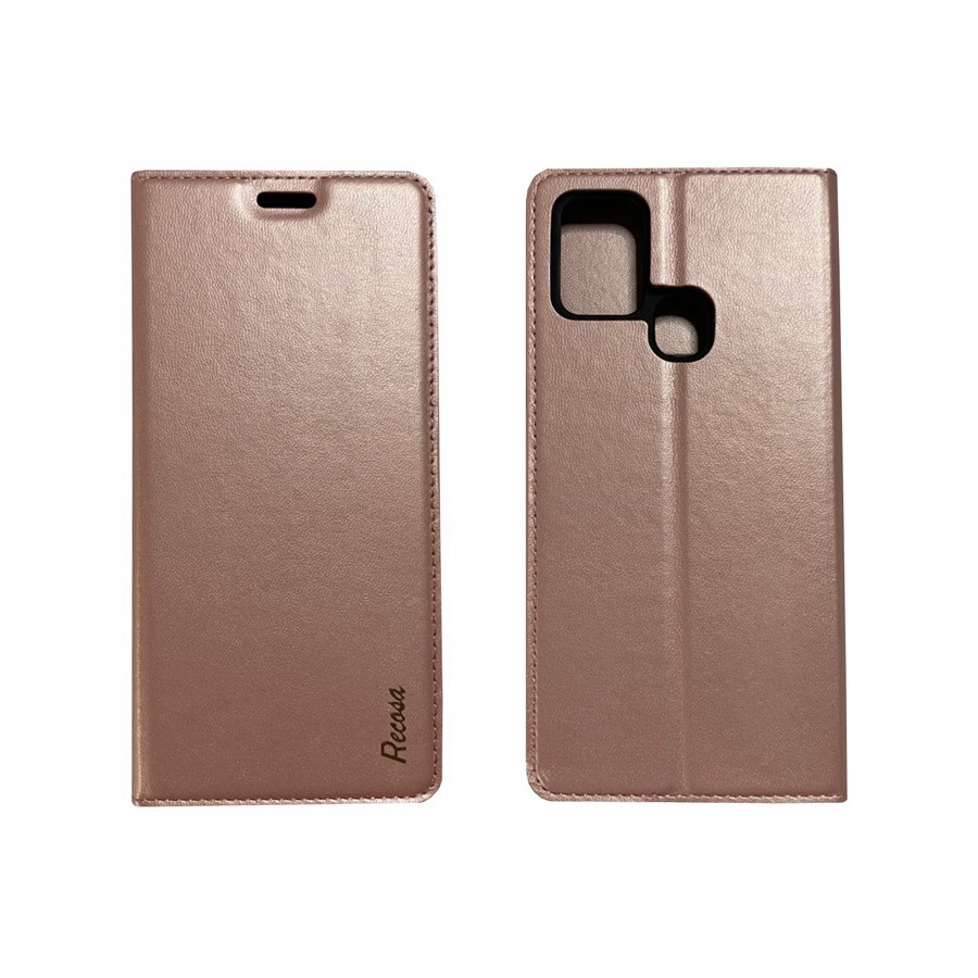 【真皮隱藏扣皮套】適用 三星 A15 A13 A14 A24 A25 A21S A23 A22 A52