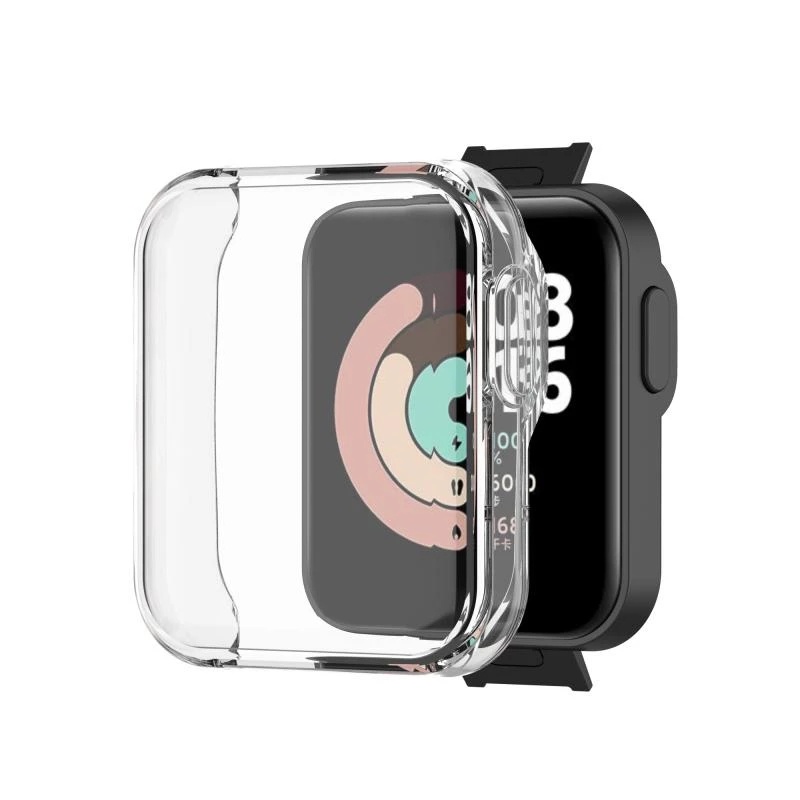 小米手錶超值版 電鍍保護殼 全包框 完整包覆保護 小米手錶LITE 紅米手錶[買一送一]