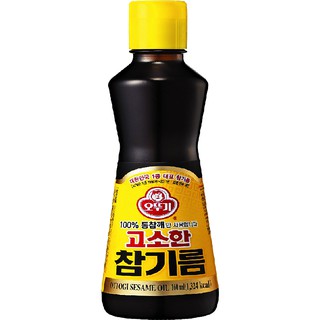 《韓國不倒翁OTTOGI》 100%純芝麻油 (160g/罐)【現貨 附發票】