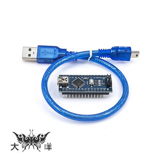 NANO 3.0 Atmega328P迷你開發板模組(附USB線) 1133 大洋國際電子