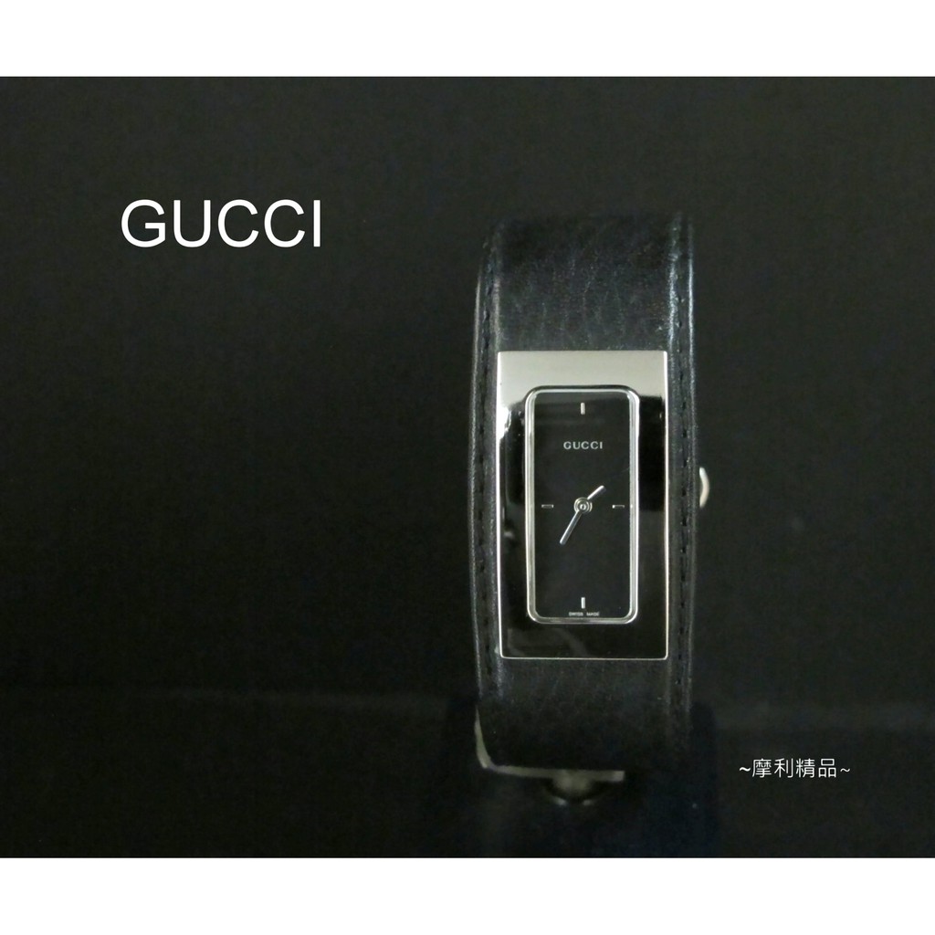 【摩利精品】GUCCI 7800s皮帶錶 *真品* 低價特賣