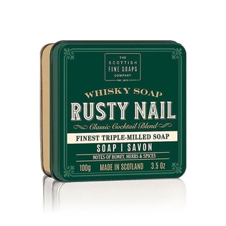 【英國 Scottish Fine Soaps】威士忌系列紳士沐浴皂（鏽釘子/ 綠盒）香水沐浴皂 原廠公司貨