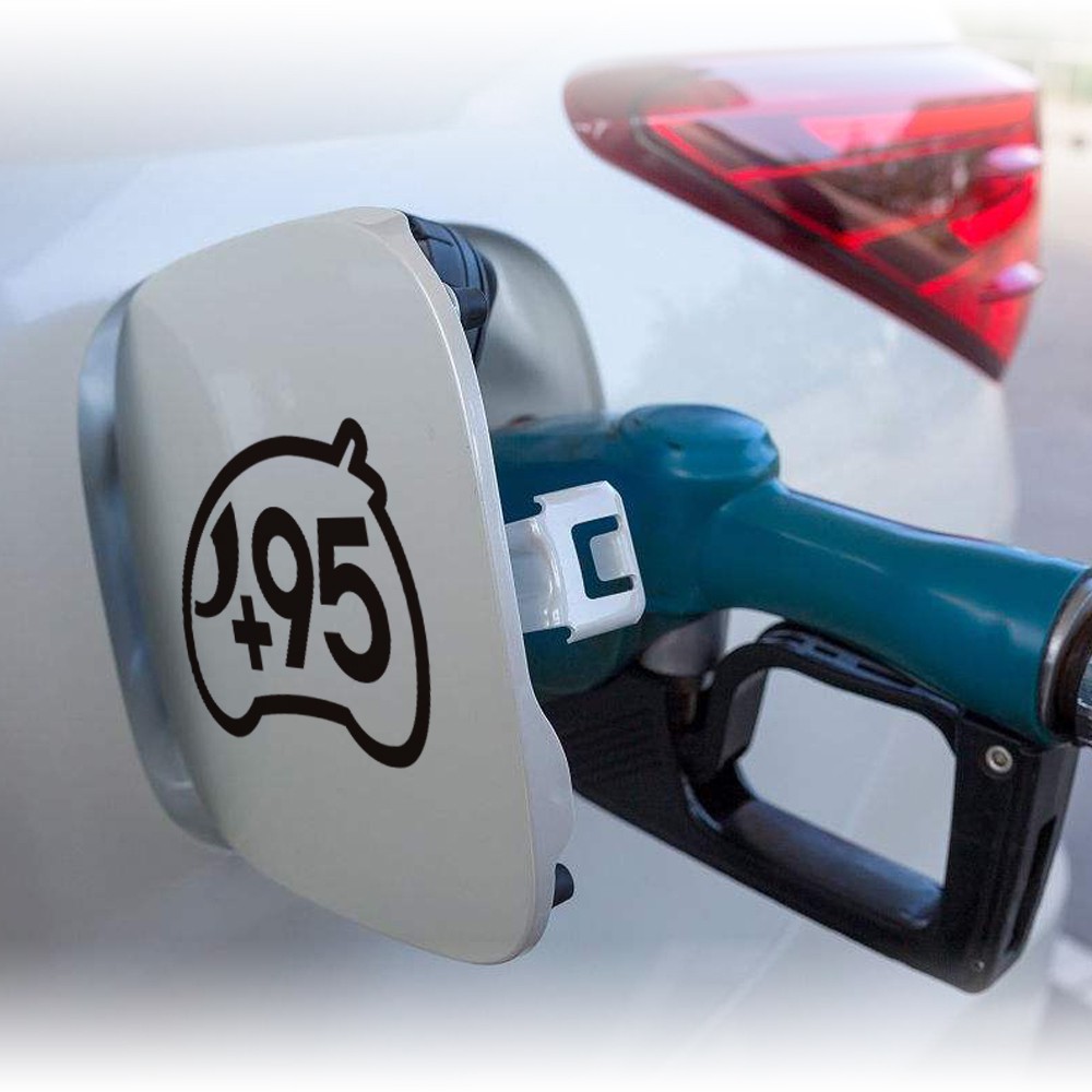 92 95 98 超級柴油 油品 標示 車貼