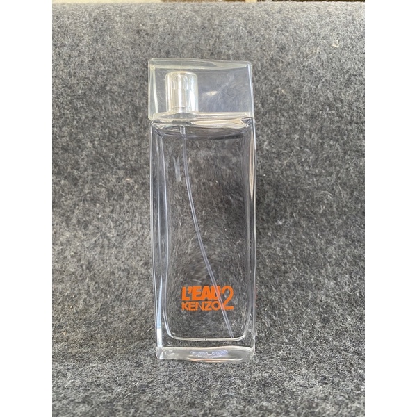 Kenzo L'Eau 2 遇見風之戀男性淡香水 TESTER 100ml「只噴3下」，無蓋子（我原本的風之戀蓋子