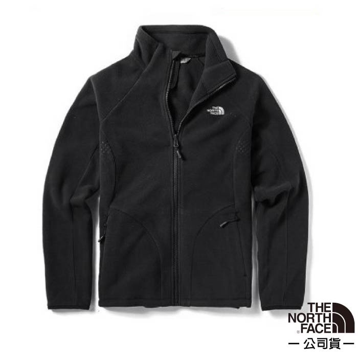 【美國 The North Face】女款 Polartec 彈性保暖輕柔刷毛抓絨外套夾克 364K-KY4 黑