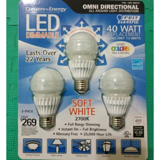 LED 燈泡 7.3w led燈泡 feit