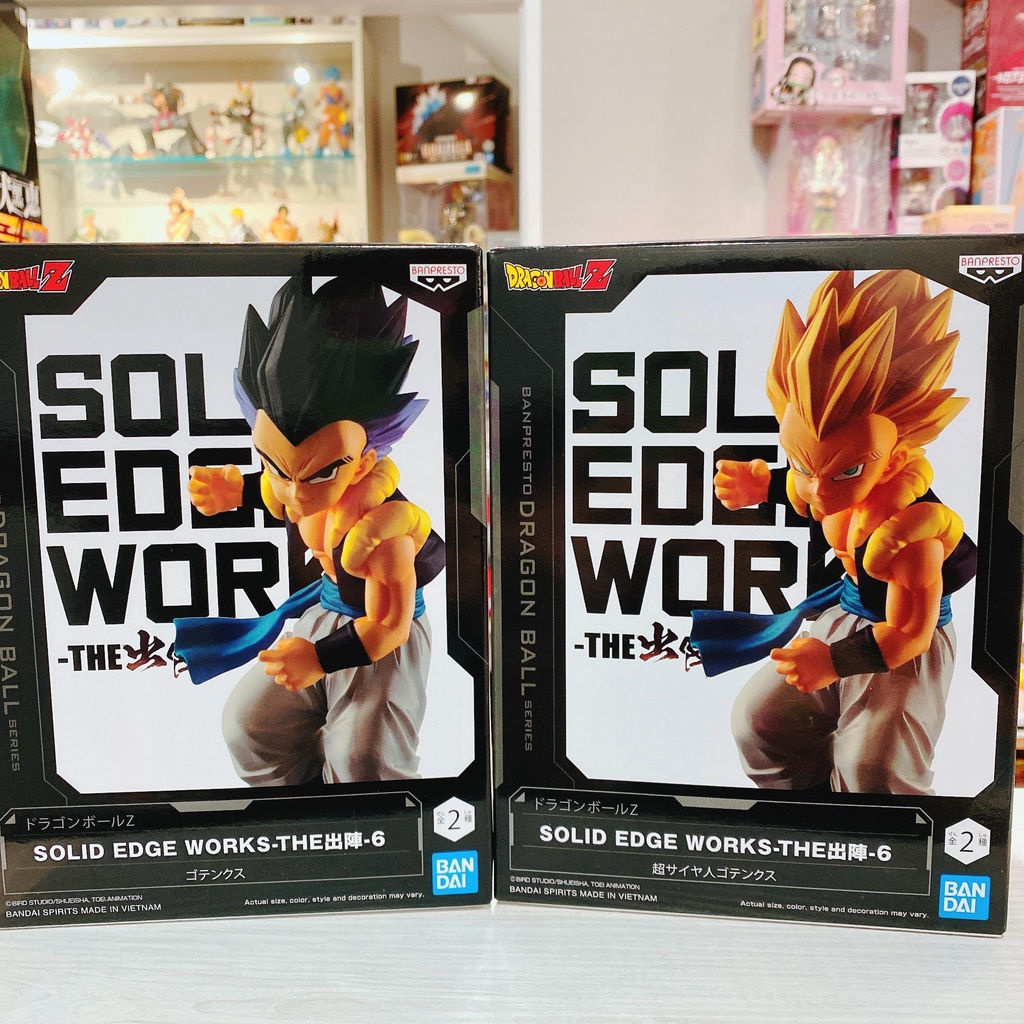 有間電玩 代理 七龍珠 出陣6 悟天克斯 SOLID EDGE WORKS THE 出陣6 悟天克斯 超級賽亞人 景品