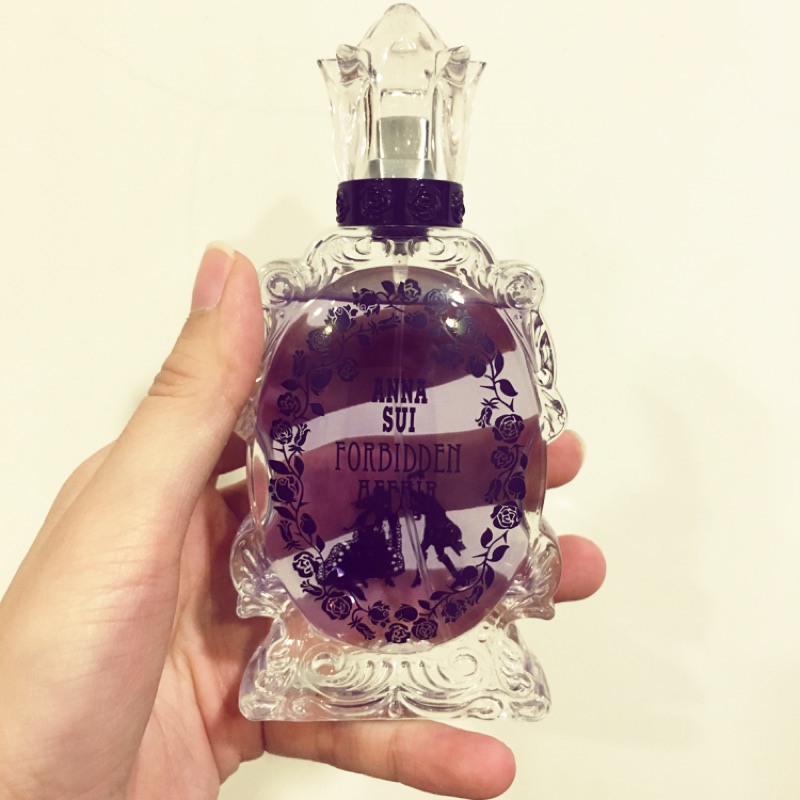 ANNA SUI Forbidden Affair 紫境魔鑰女性淡香水 75ml 二手出清 僅噴二次 無盒 正品