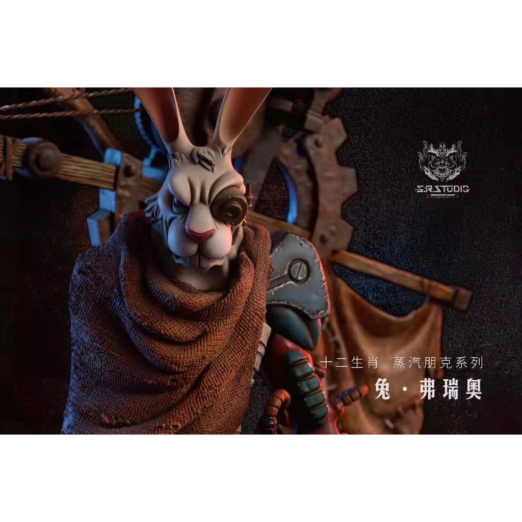 【EN模玩GK殿堂】天啓工作室 作品名稱: 十二生肖 蒸汽朋克 兔 · 弗瑞奧 雕像