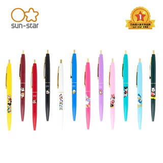 【sun-star】迪士尼Clic GOLD 黑色油性0.5mm原子筆 米奇 (日本進口台灣現貨) 米妮 唐老鴨