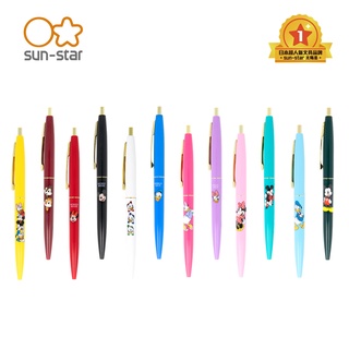 【sun-star】迪士尼Clic GOLD 黑色油性0.5mm原子筆 米奇 (日本進口臺灣現貨) 米妮 唐老鴨