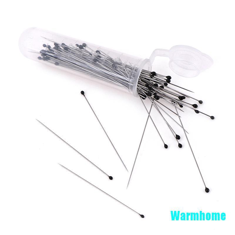 Warmhome 用於學校實驗室教育的100個不銹鋼昆蟲針標本針 蝦皮購物