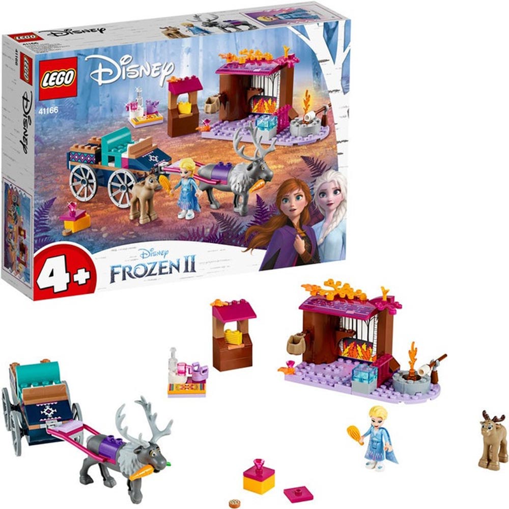 未公開 	樂高 LEGO Disney 冰雪奇緣2 艾莎與麋鹿雪橇 LEG41166 現貨代理
