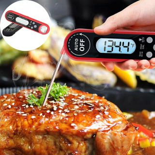 電子數字燒烤肉類溫度計LCD食品溫度計帶開瓶器