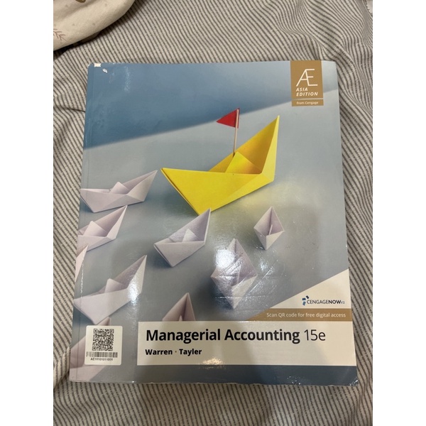 Managerial Accounting 15e(warren.tayler)