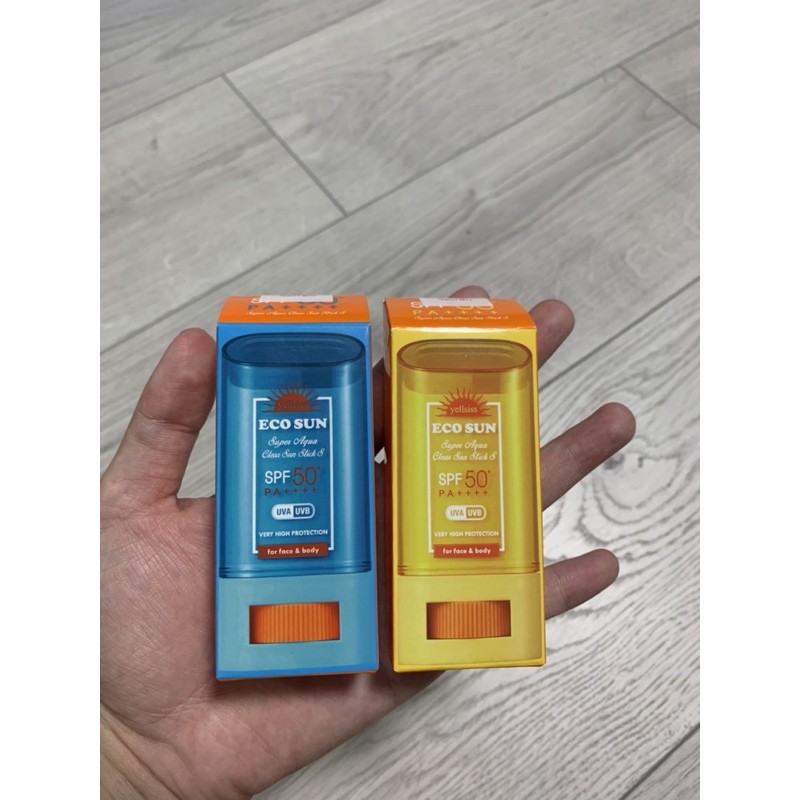 【yellsiss】韓國原裝清爽透明防曬棒SPF50+PA++++ 寵愛自己/紫外線防護/全新/出遊必備