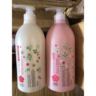 熱銷✨現貨不用等✨日本熊野 櫻花限定胺基酸修護洗髮精 沐浴乳 1000ml
