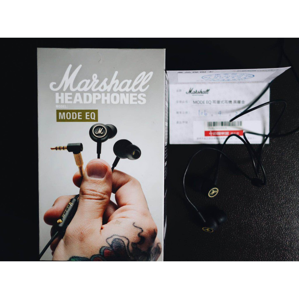 Marshall Mode EQ 耳道式耳機