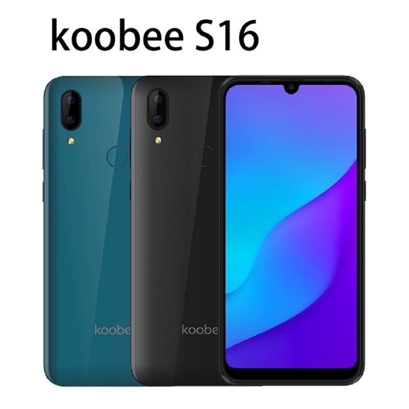 koobee S16 黑色 藍色(3G/32G)