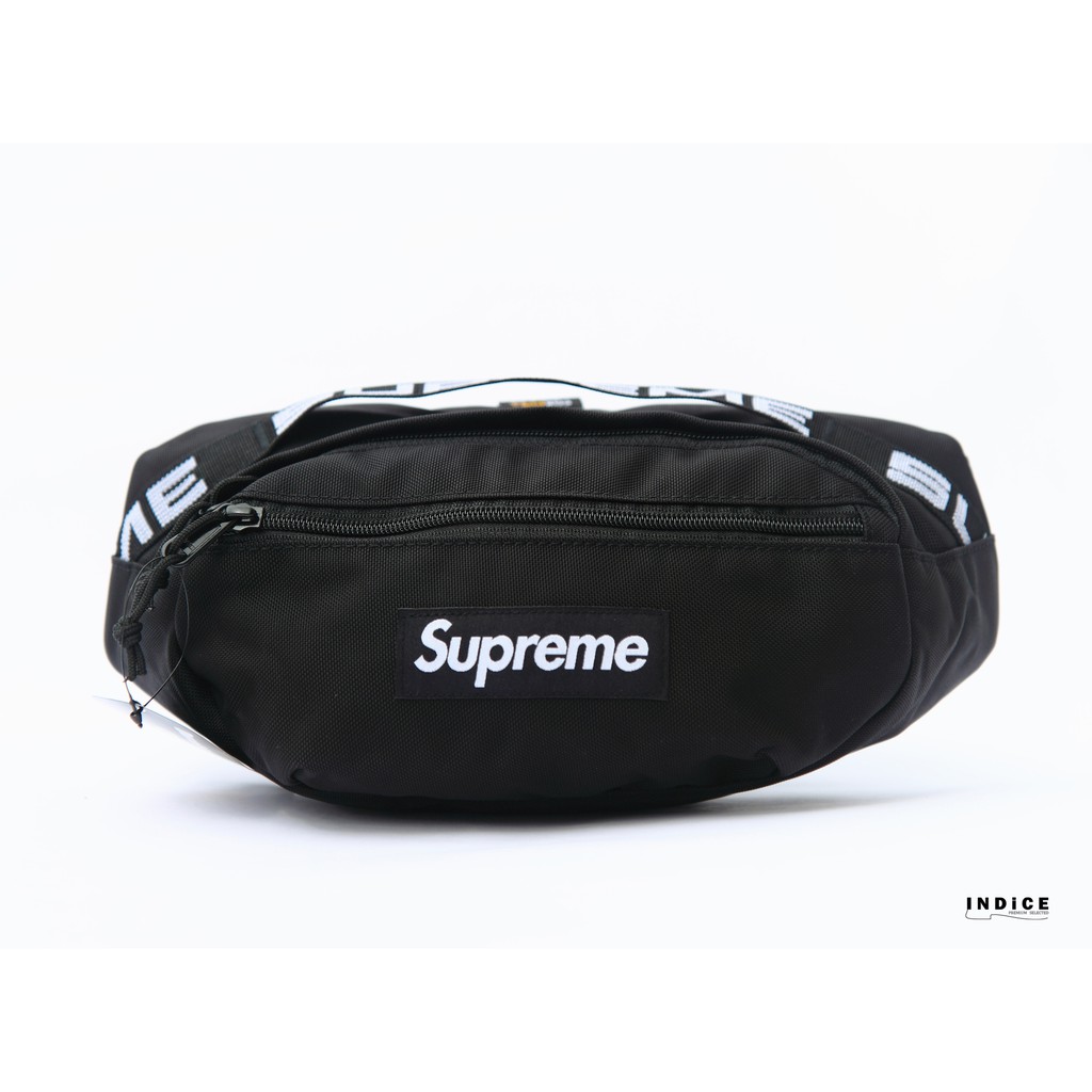 INDiCE ↗ Supreme 2018 S/S 44TH Waist Bag 肩腰包 黑色