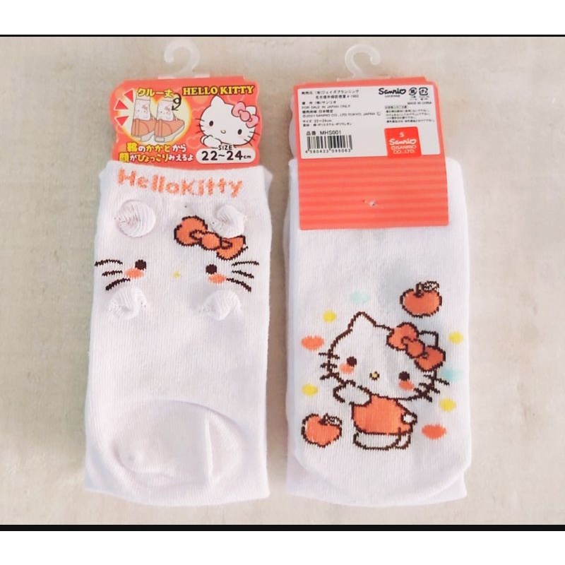 現貨 日本進口 Sanrio Hello Kitty 不過敏親膚可愛襪子