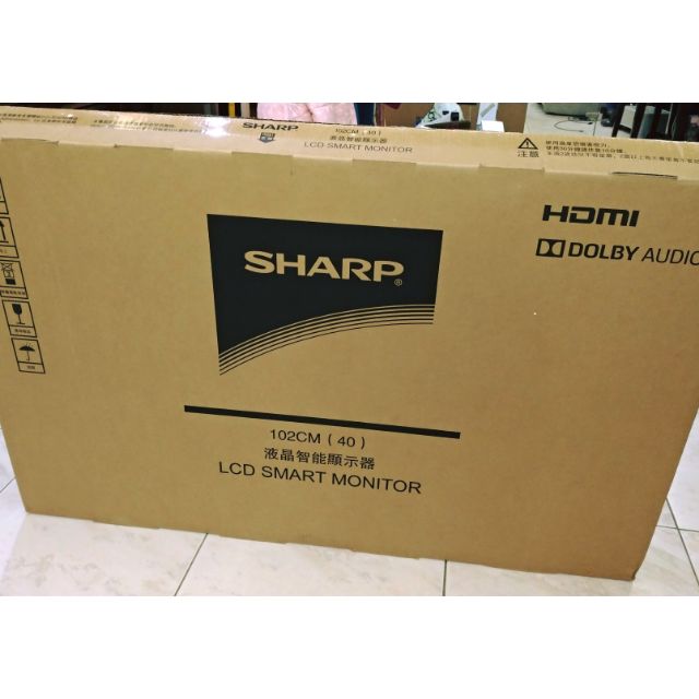 全新 夏普 SHARP 40吋 液晶電視 LC-40SF466T