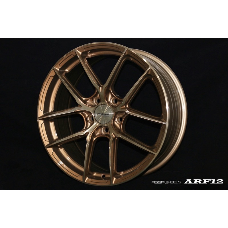 億鑫輪胎 俗俗賣 ASGA ARF12 古銅金色 18吋 熱烈販售