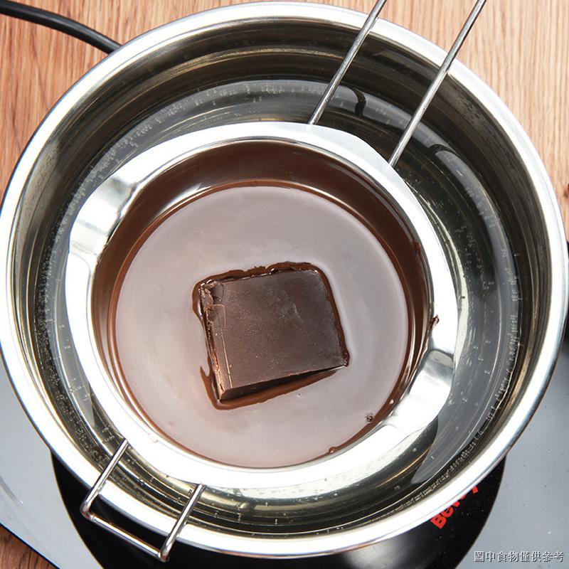 現貨304不鏽鋼巧克力隔水融化鍋家用芝士黃油加熱融化碗廚房烘焙工具