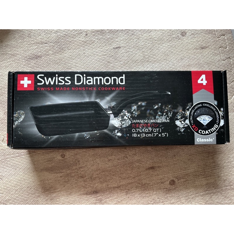 全新）全聯Swiss Diamond玉子燒鍋