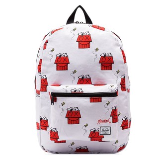 領卷打8折 Herschel Daypack 史努比 Snoopy 聯名 水洗帆布 簡約 輕量 可收納 後背包 現貨