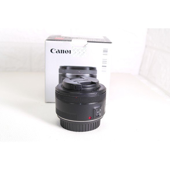 CANON  EF 50mm F1.8   STM 鏡頭售2500元(有盒單，功能正常)