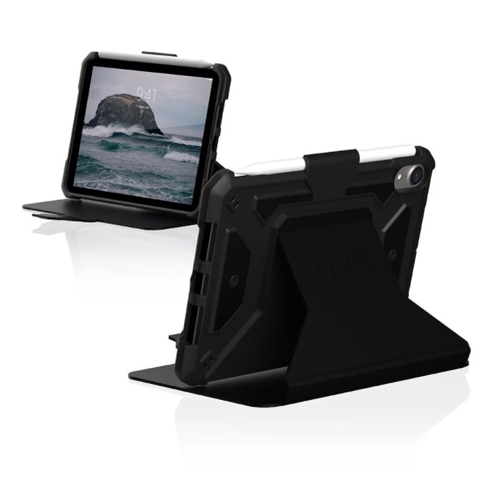 UAG 輕量化 iPad mini 6 (2021)都會款耐衝擊保護殻 -黑 通過美國軍規耐衝擊認証A2568