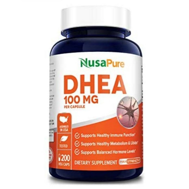 【美國原裝預購】Nusapure DHEA 100mg 200顆素食膠囊