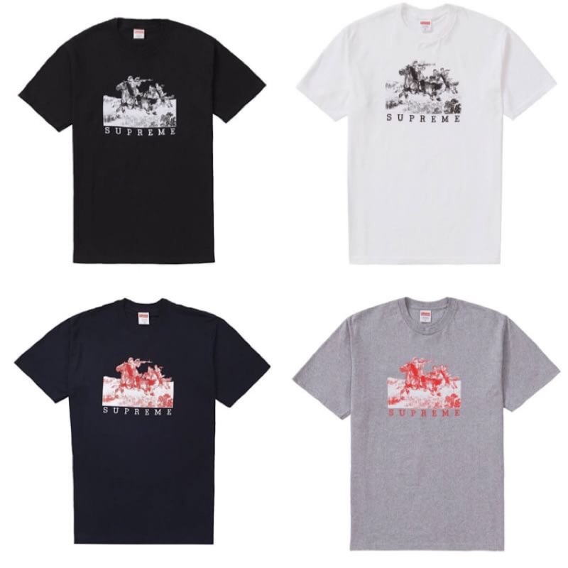 supreme riders tee