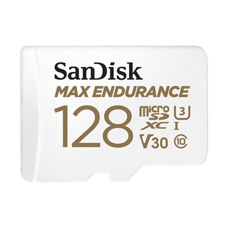 SanDisk MAX ENDURANCE MicroSDXC 128G 極致耐寫記憶卡(U3/V30/100MB/s)