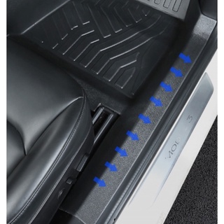 全新包門檻版 2020-2024 Tesla 特斯拉Model 3 全包覆3D 腳踏墊 地墊