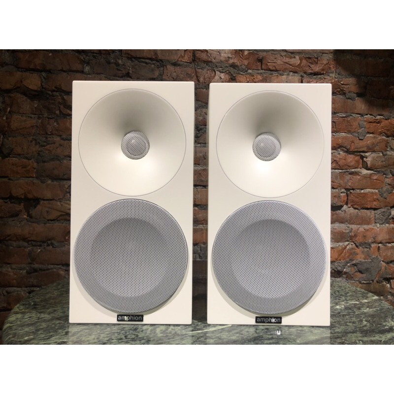 [ 沐耳 ] 芬蘭精品 Amphion 書架式揚聲器 Helium 510 非木紋版（白色 / 共有 6 色）