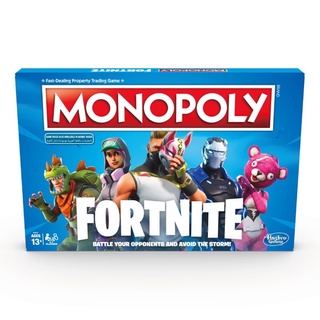 （卡司旗艦）孩之寶 地產大亨 Monopoly 要賽英雄 桌遊 大富翁 Fortnite 代理版