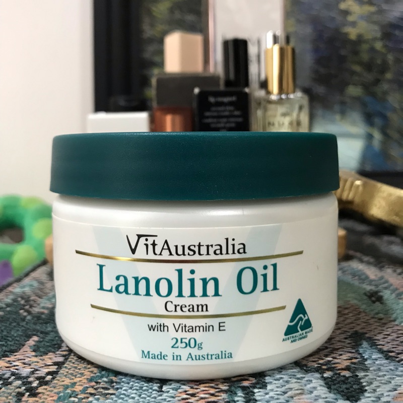 八成新-澳洲Vitaustralia 綿羊油霜 Lanolin oil