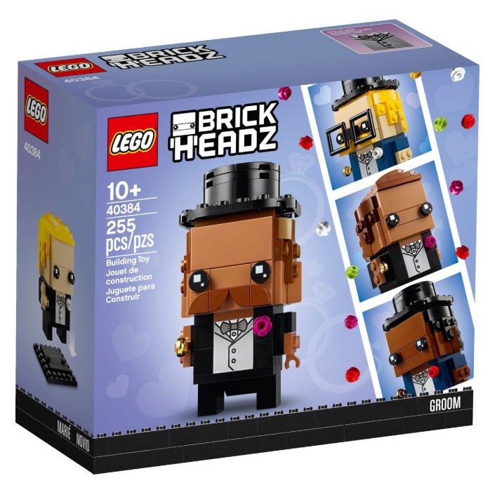 ［想樂］全新 樂高 Lego 40384 Brickheadz 新郎