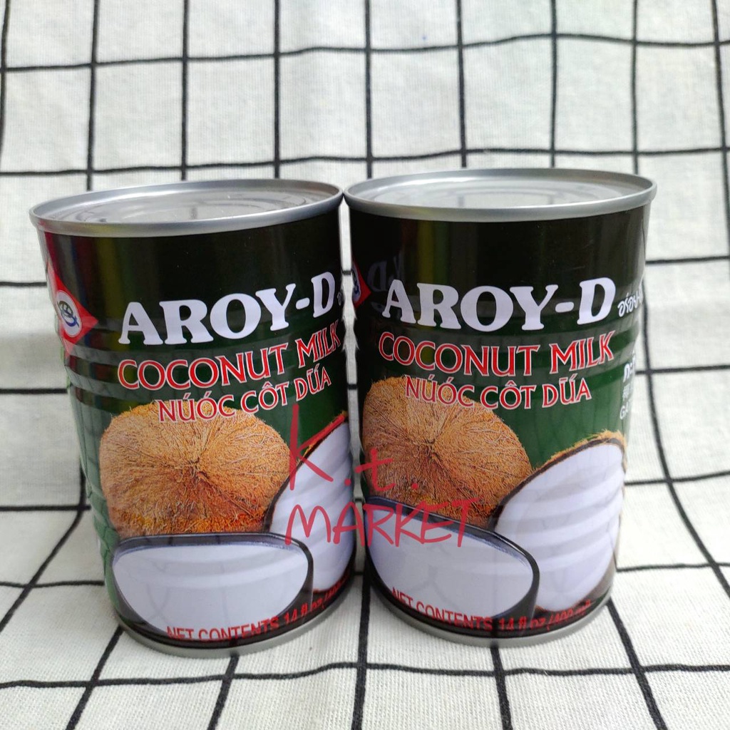 泰國🇹🇭 AROY-D 椰漿 coconut milk 400ml