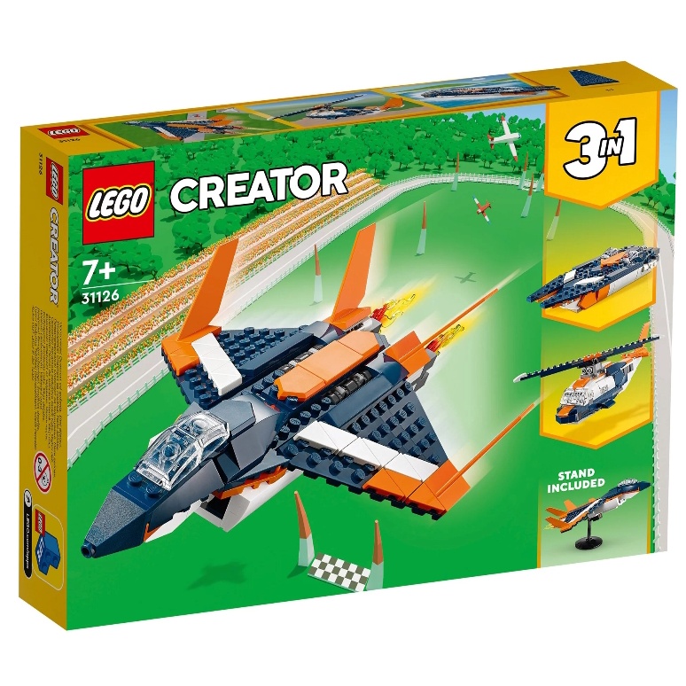 [TC玩具]  LEGO 樂高 31126 Creator 三合一 超音速噴射機 原價799 特價
