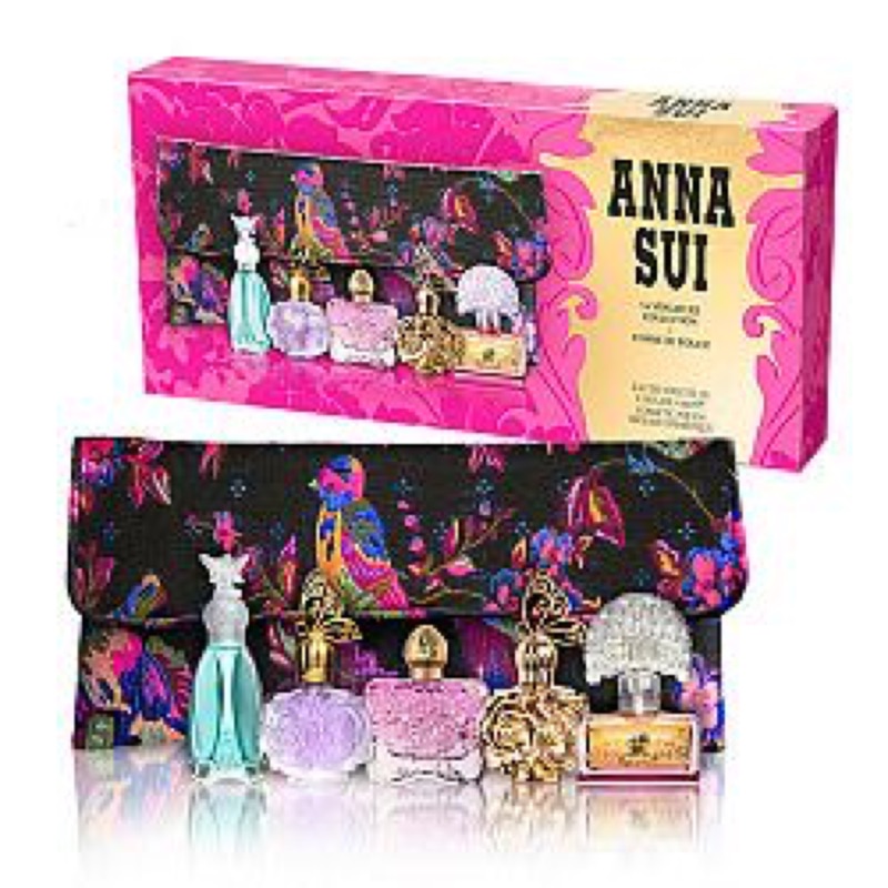 【Anna Sui 安娜蘇】歡樂派對迷你小香禮盒(4ml*5入)