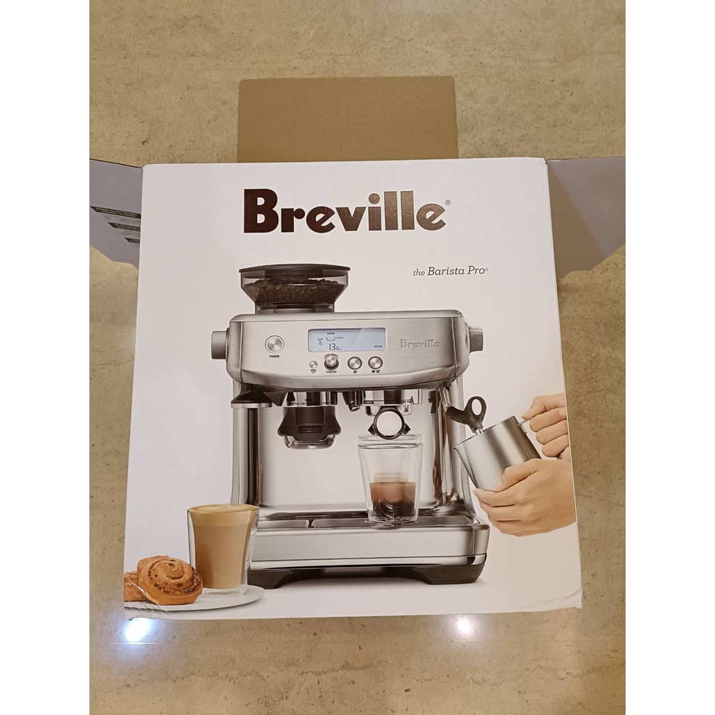全新110V  現貨 Breville Pro BES878 百富利 鉑富咖啡機