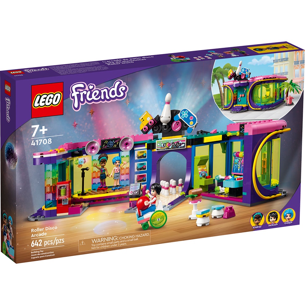 LEGO樂高 LT41708復古迪斯可遊樂場2022_Friends 姊妹淘系列