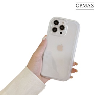 【CPMAX】iPhone14 pro max 簡約全包覆保護套 保護殼 手機殼 透明高畫質矽膠手機殼 透明殼【IP06】
