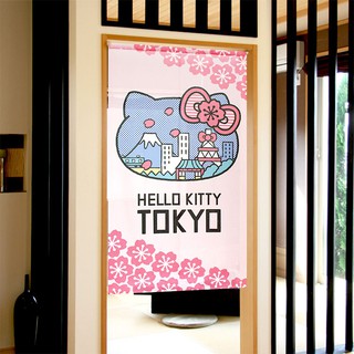 Hello Kitty 東京印象 和風門簾 輕鬆改變居家風格 裝飾 日本製正版 150cm ck813