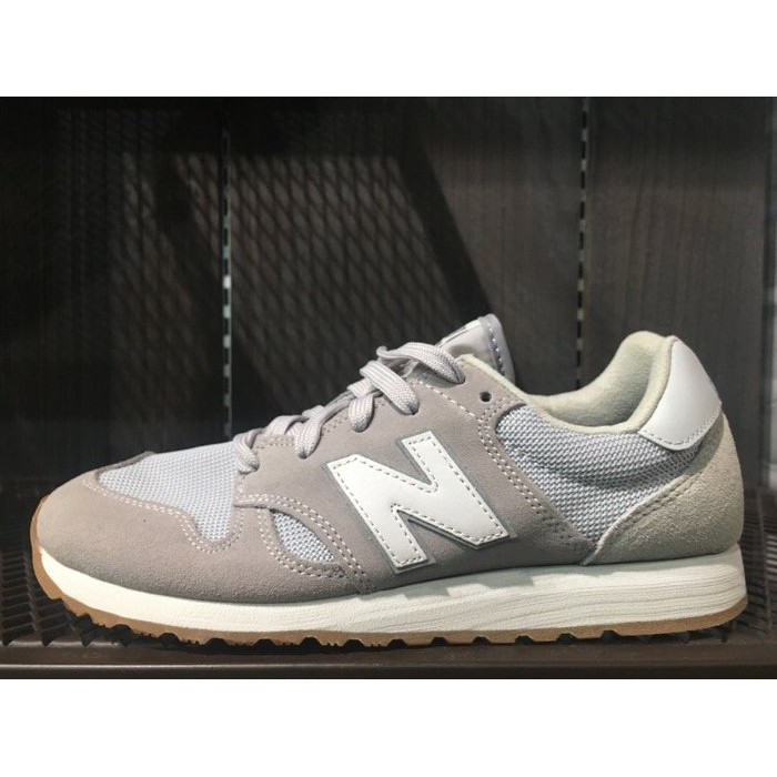 NEW BALANCE 慢跑鞋520 NB 灰米白麂皮男鞋女鞋U520AF | 蝦皮購物