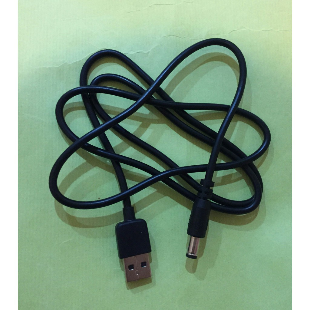 USB轉DC 5.5X2.1mm 車用安博盒子 行動電源供電線  USB充電線